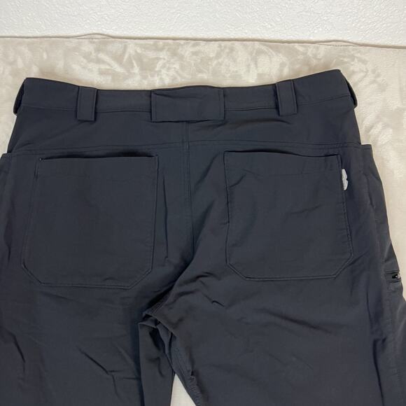 Duluth Flexpedition Pants Mens 40x32 Black Cargo Tech Relaxed Fit Outdoor Hiking - Picture 11 of 12